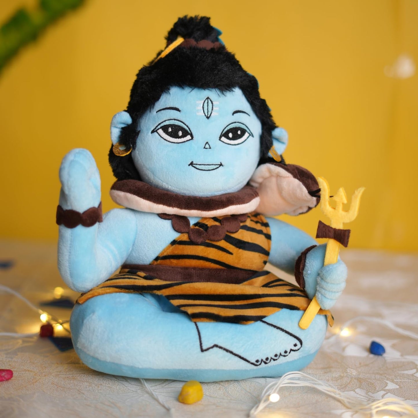 Chanting Baby Shiva (28 CM) | Musical Soft Plush Toy | Best Gift for Infants, Toddlers & Babies