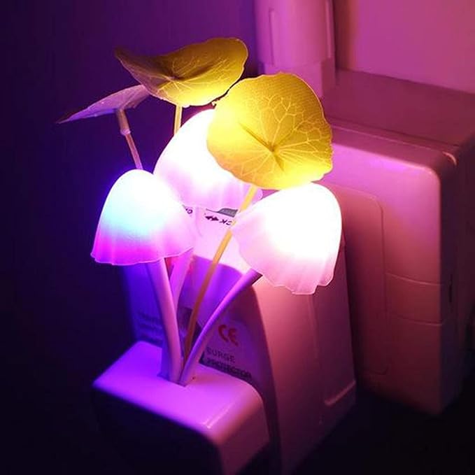 Sensor Darkness Night Lamp Mushroom LED (Auto On/Off)