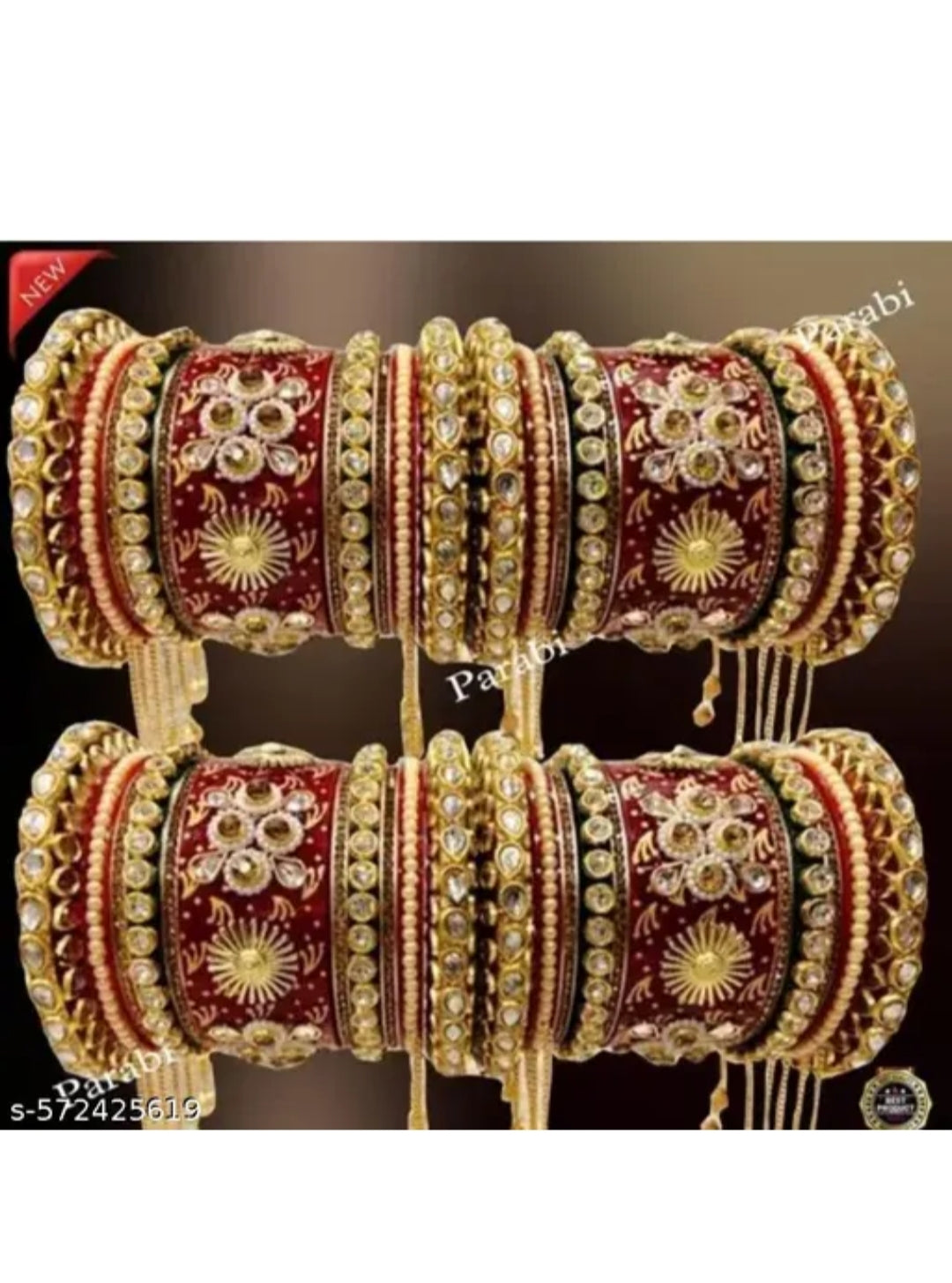 Bridal Wedding latkan Chuda Set