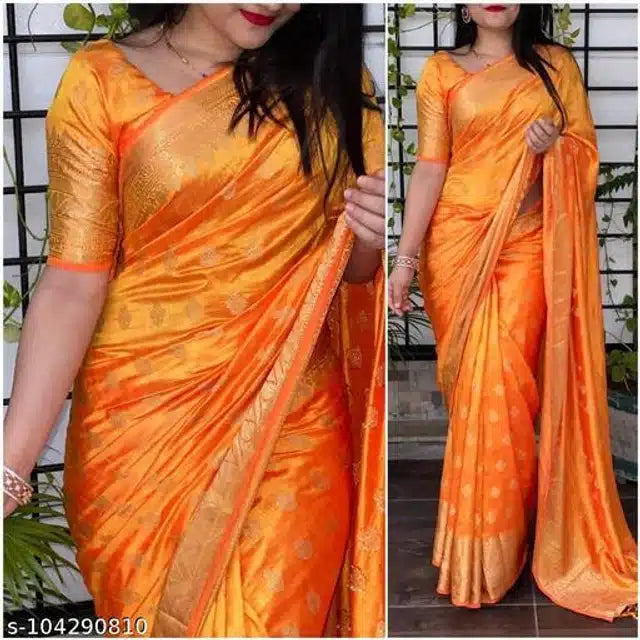Banarsi Silk Saree For Women (6.3m)