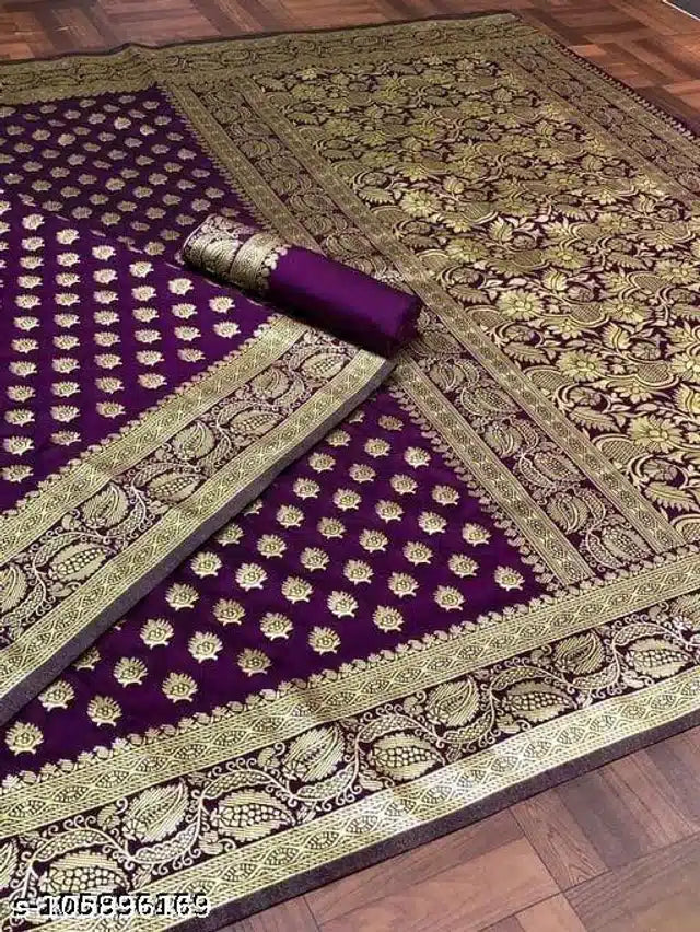 Jacquard Saree For Women (6.3m)