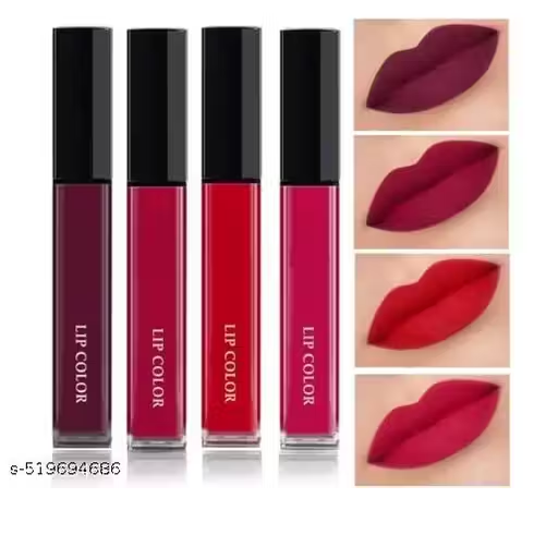 4-in-1 Red Edition Matte Liquid Lipstick – Single Pack