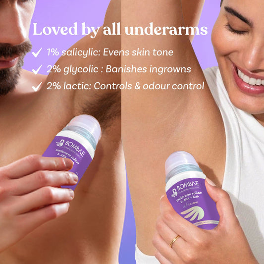 Advanced Underarm Brightening Roll-On – Pack of 2 (40 ml each)