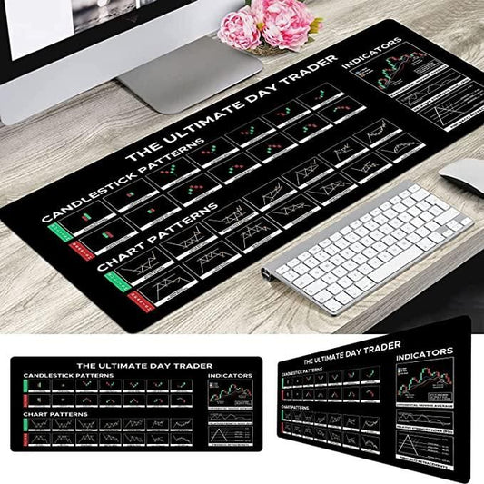 The Ultimate Trader Mouse and Keyboard Mouse Mat Pad