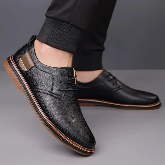 Men’s Stylish Black Formal Shoes – Elegant Office & Party Wear