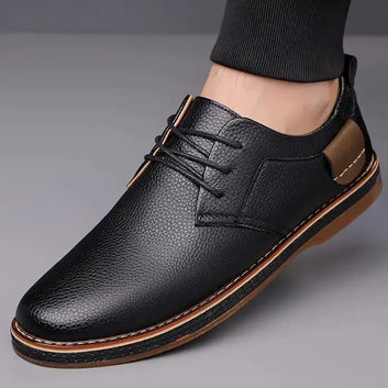 Men’s Stylish Black Formal Shoes – Elegant Office & Party Wear