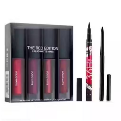 Hipbrat Matte Liquid Lipstick – Red Edition Pack of 1