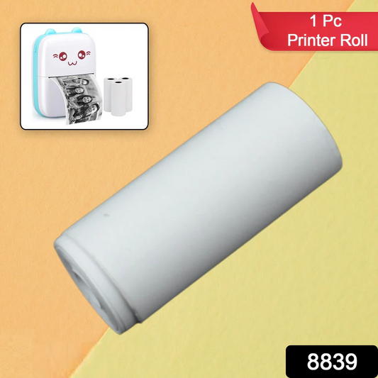 Small Thermal Printer Paper Printing Paper Roll Aging Resistant Fast Color Rendering Portable Clear Printing For Travel (1 Pc  Printing Paper Roll )