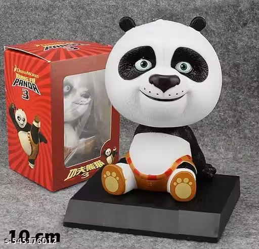 Kung Fu Panda Action Figure Limited Edition Bobblehead with Mobile Holder