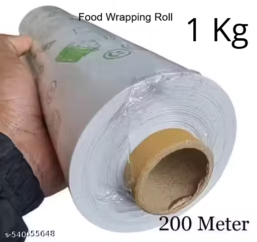 Premium 100% Oil-Proof Butter Paper Roll | 1 Kg Food, Roti, Chapati & Burger Wrapping