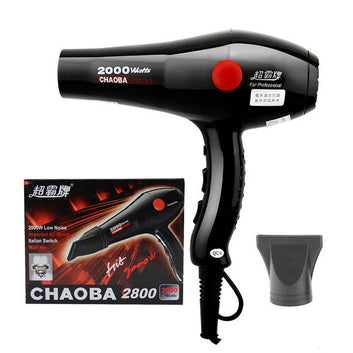 2000 Watts Professional Hair Dryer (Black- Model 2800)