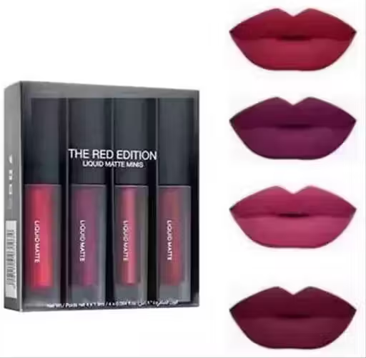 Hipbrat Matte Liquid Lipstick – Red Edition Pack of 1