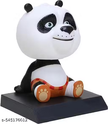 Kung Fu Panda Action Figure Limited Edition Bobblehead with Mobile Holder