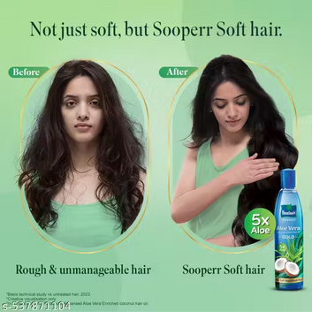 Parachute Advansed Aloe Vera Enriched Coconut Hair Oil Gold | 5X Aloe Vera with Coconut Oil | 400ml - 1 Bottle