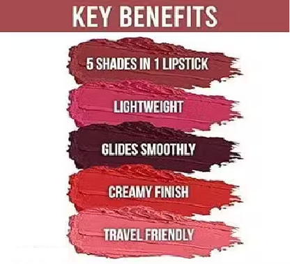 Hipbrat Matte Liquid Lipstick – Red Edition Pack of 1