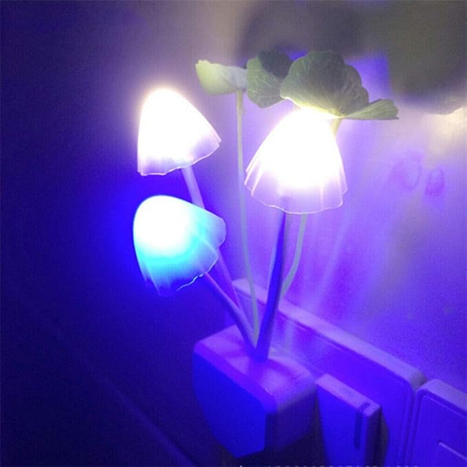 Sensor Darkness Night Lamp Mushroom LED (Auto On/Off)