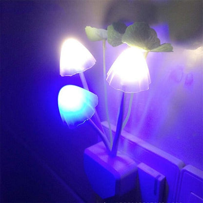 Sensor Darkness Night Lamp Mushroom LED (Auto On/Off)