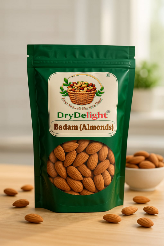 Organic Badam (Almonds) – The Gold Standard of Health & Taste