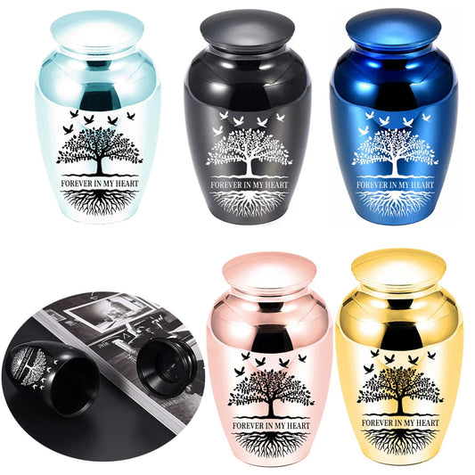 Cremation Urns for Human Ashes - Tree of Life Decorative Urns, Urns for Human Ashes Female & Male, Urns for Ashes Adult Female