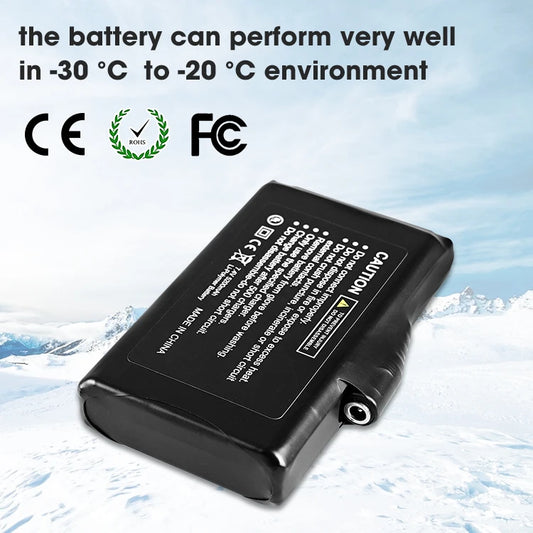 Customized Men Women Windbreaker 7.4v Rechargeable Lithium Battery Heating Electric Winter Clothing Jumper USB Heated Jacket