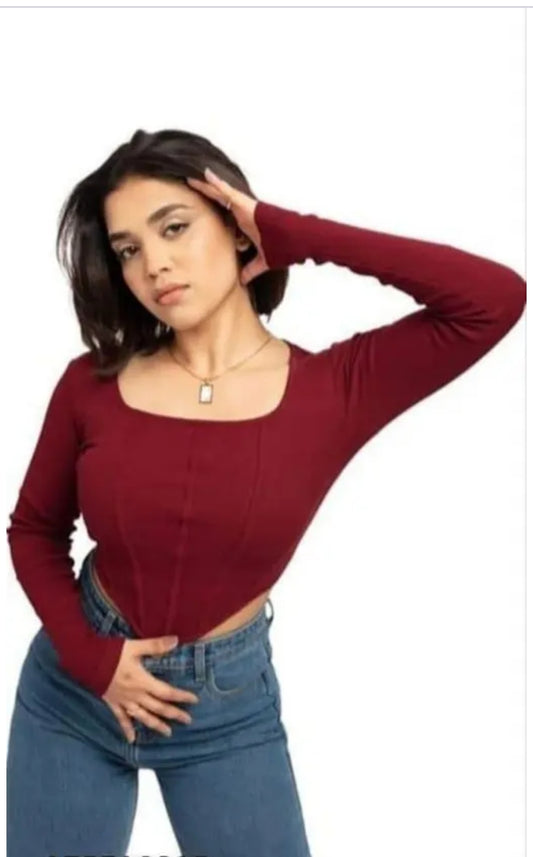 Trendy gracefull women top