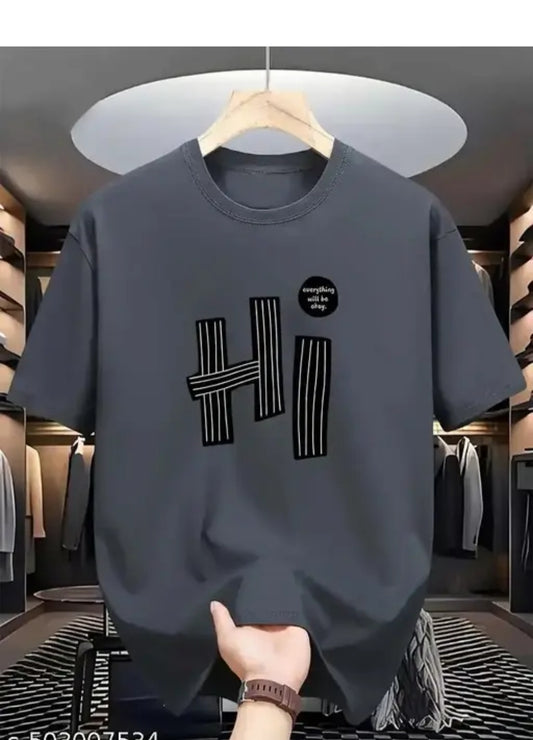 KEESOR Men Tshirt|Men Printed Round neck Tshirt|Men Graphic print Tshirt
