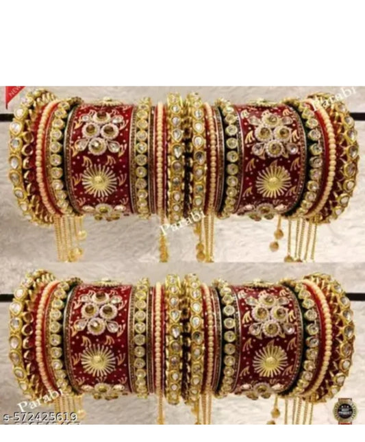 Bridal Wedding latkan Chuda Set