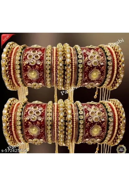 Bridal Wedding latkan Chuda Set