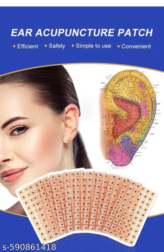 Acupuncture Needle Ear Seeds/Vaccaria Seeds Ear Massage Paste Ear Stickers Auricular Press Seed - 600pcs/lot 600 Counts Refill Pack