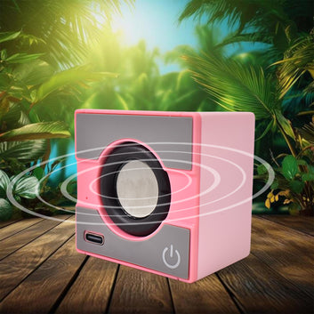 Mini Portable Wireless Bluetooth Speaker with Deep Bass & Immersive Sound (1 Pc)