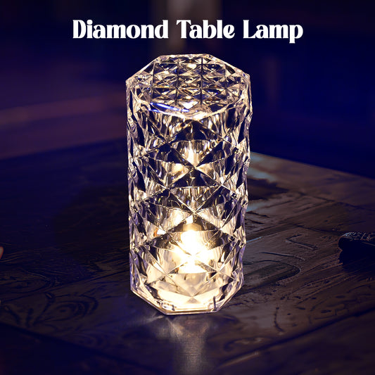 Diamond Table Lamp For Home Decoration Crystal Candle Lights