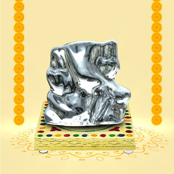Fancy Wooden Designer Bajot – Minakari Patla for Pooja