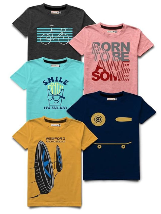 5 T-Shirts Combo