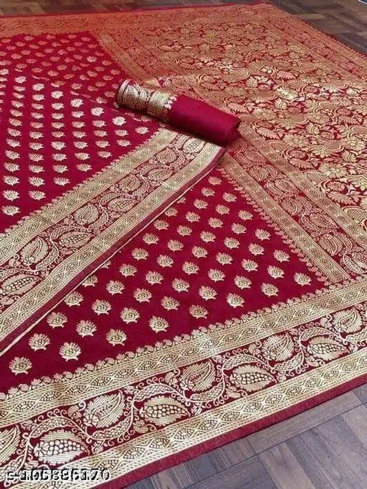 Jacquard Saree For Women (6.3m)