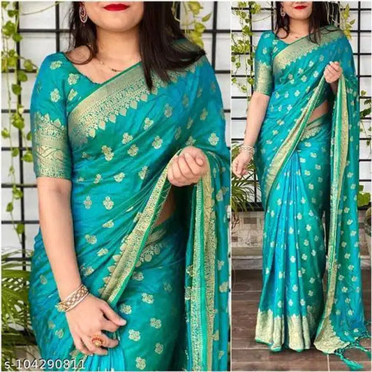 Banarsi Silk Saree For Women (6.3m)
