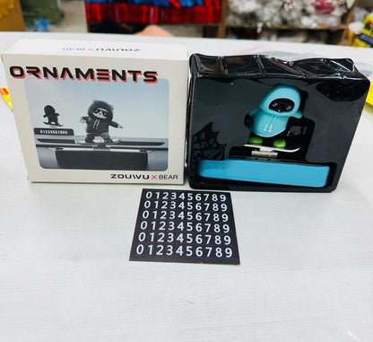 Car Dashboard Snowboard Decorative Showpiece