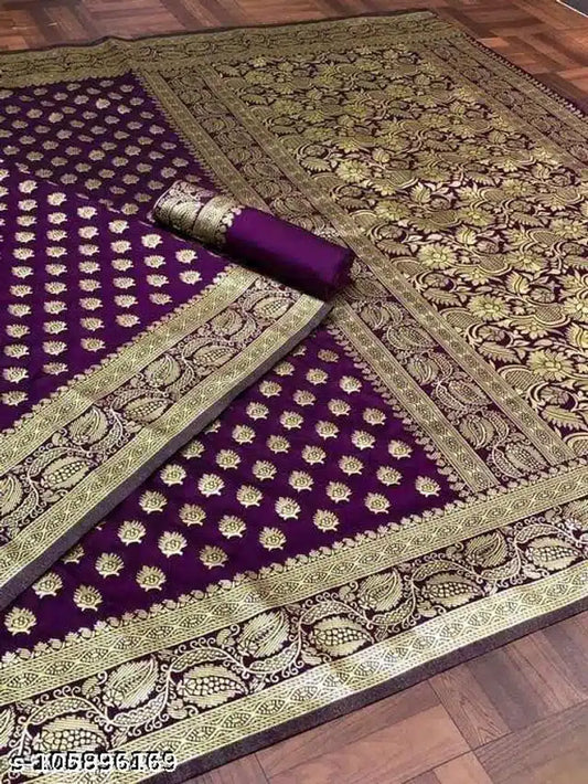 Jacquard Saree For Women (6.3m)
