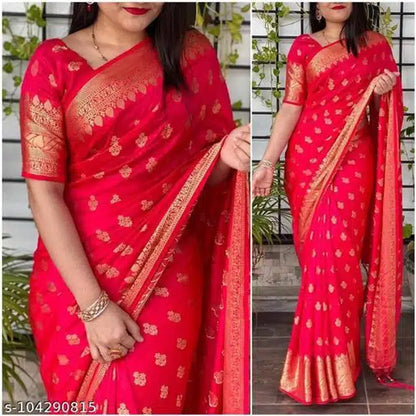 Banarsi Silk Saree For Women (6.3m)