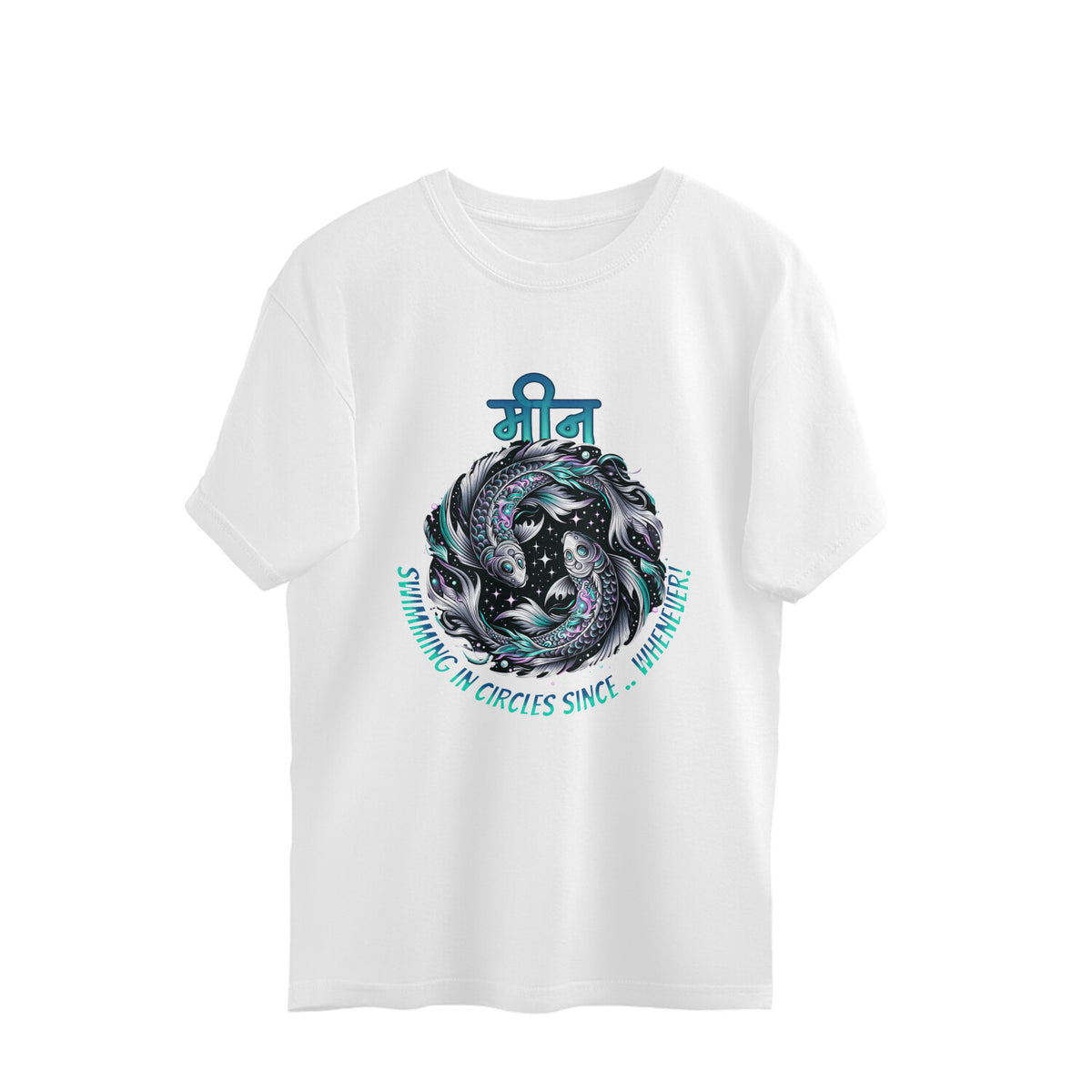 Zodiac Sign Tshirts (Pack Of 3), Unisex t-shirt pattern with a loose and boxy fit