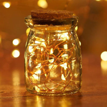 20 Led Wine Bottle Cork Lights Copper Wire String Lights Battery Powered Wine Bottle Fairy Lights Bottle