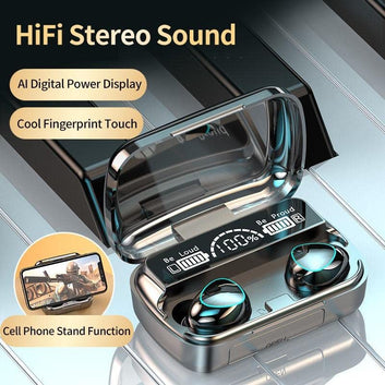 Wireless In Ear Earbuds Bluetooth 5.0 Headphones Mini Stereo Earbuds Sport Headset Bass Sound Built-in Micphone