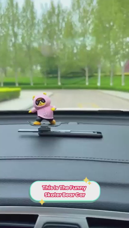 Car Dashboard Snowboard Decorative Showpiece