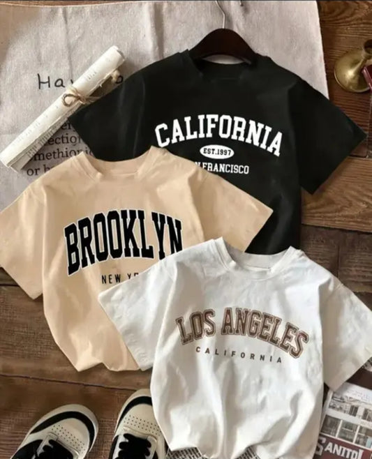 3pcsSet Casual Minimalist Retro American Style English Text Graphic Cropped Bodysuit, Women Summer