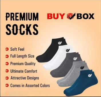 Trendy Multicolour Men's Ankle-Length Socks – Pack of 5